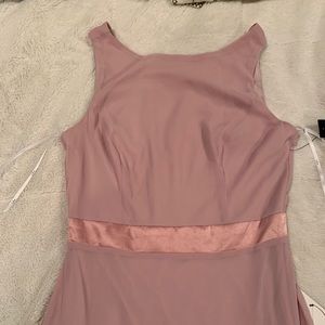 Lulu’s Dusty Pink High Low Dress